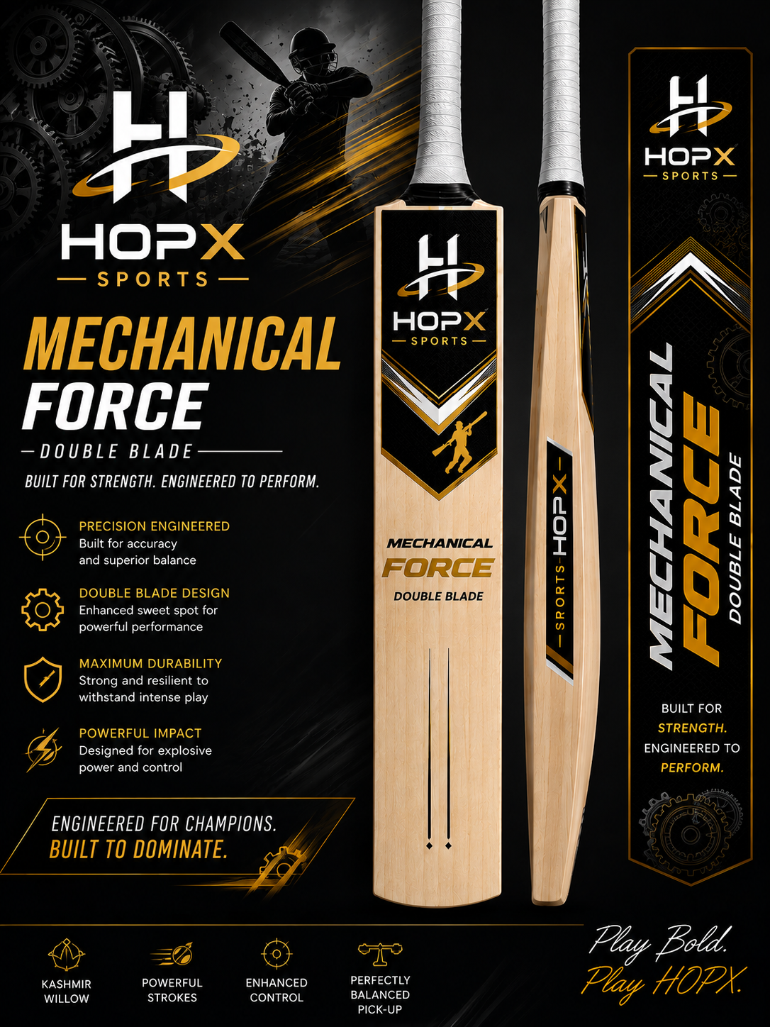 Mechanical Force Double Blade